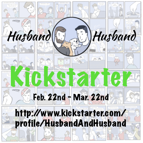 Kickstarter Campaign – Husband&Husband Comics Volume 1